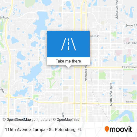 Mapa de 116th Avenue