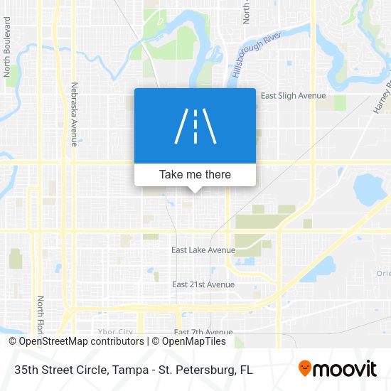 Mapa de 35th Street Circle