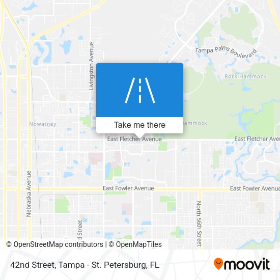 42nd Street map