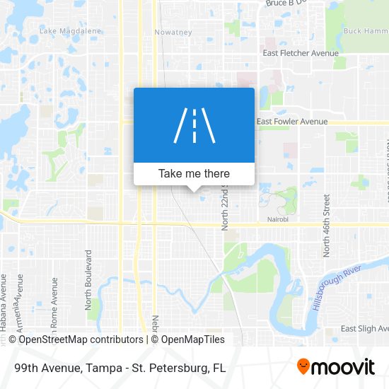 Mapa de 99th Avenue