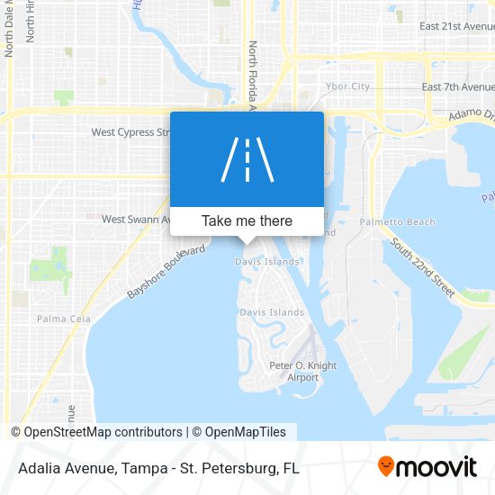 Adalia Avenue map