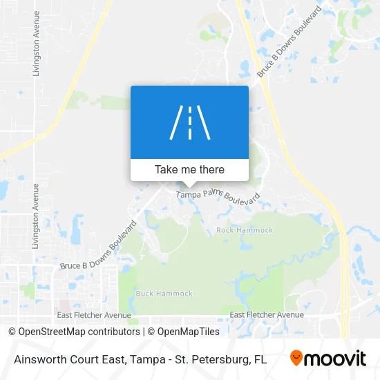 Mapa de Ainsworth Court East