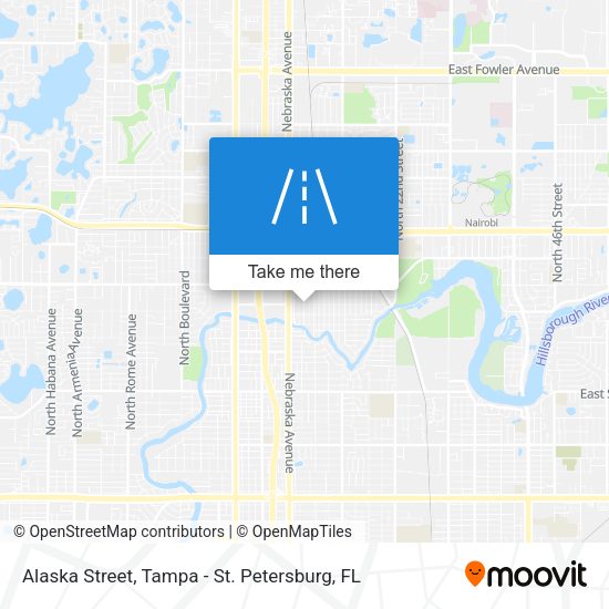 Alaska Street map