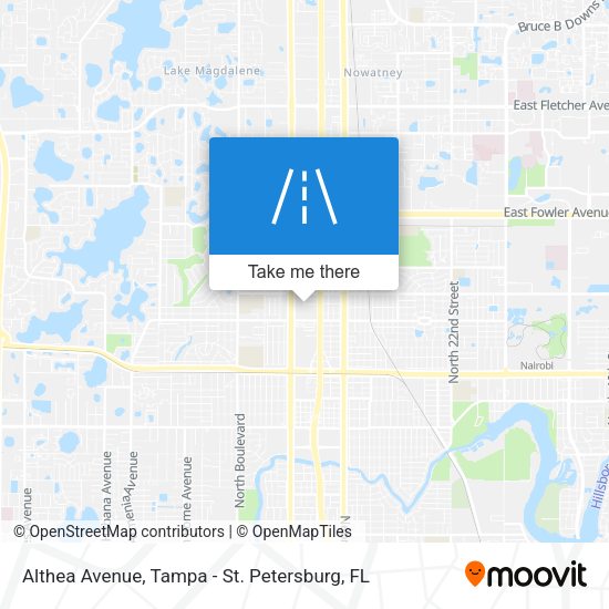 Althea Avenue map