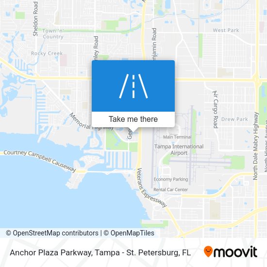 Anchor Plaza Parkway map