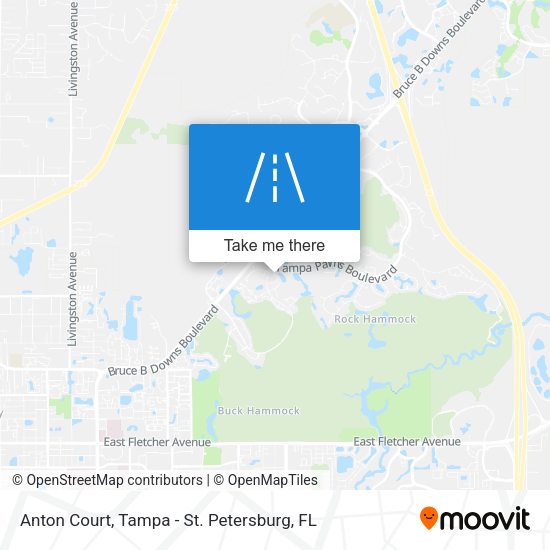 Anton Court map