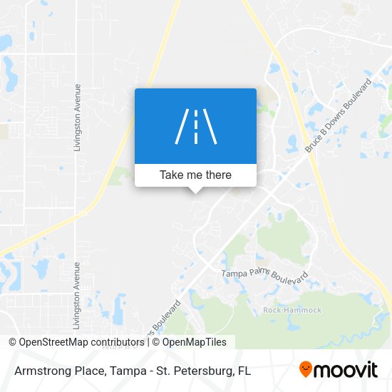 Armstrong Place map