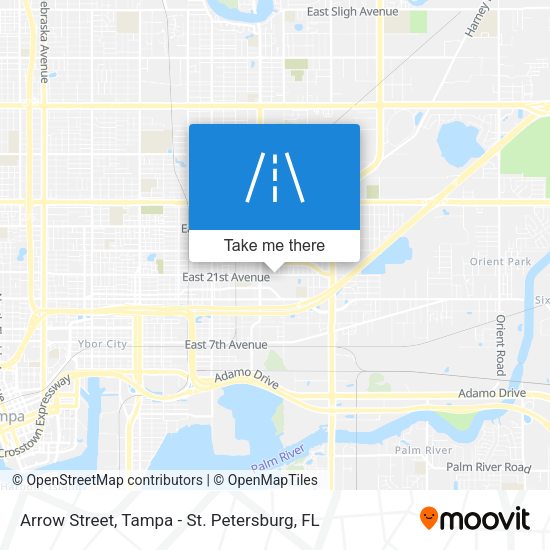 Mapa de Arrow Street