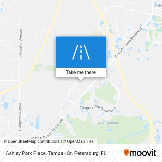 Ashley Park Place map