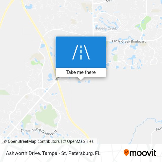 Mapa de Ashworth Drive
