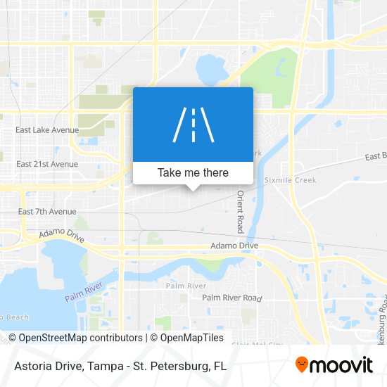 Astoria Drive map