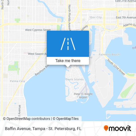 Mapa de Baffin Avenue