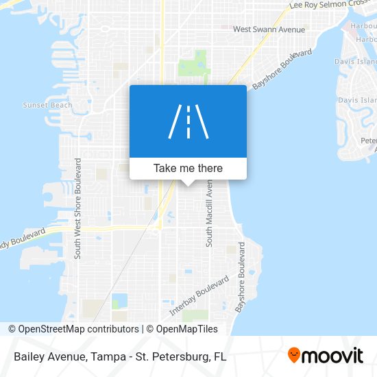 Bailey Avenue map