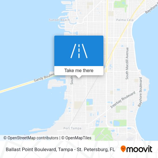 Ballast Point Boulevard map