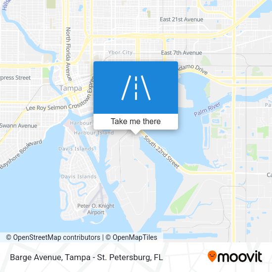 Mapa de Barge Avenue