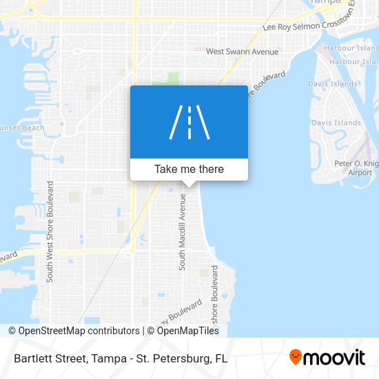 Bartlett Street map