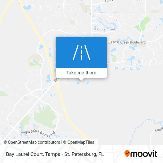 Bay Laurel Court map
