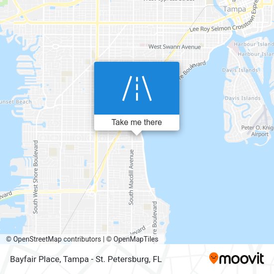 Bayfair Place map