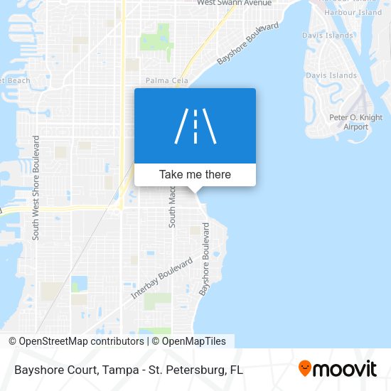 Bayshore Court map