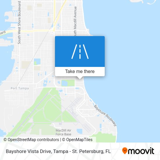 Mapa de Bayshore Vista Drive