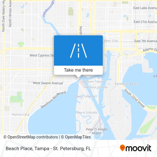 Beach Place map