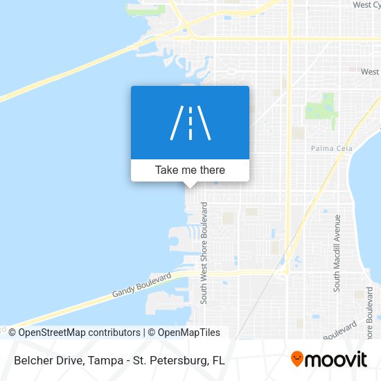 Belcher Drive map