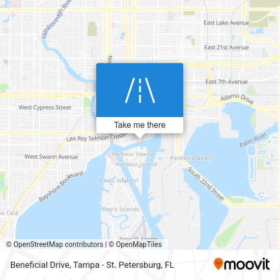 Beneficial Drive map