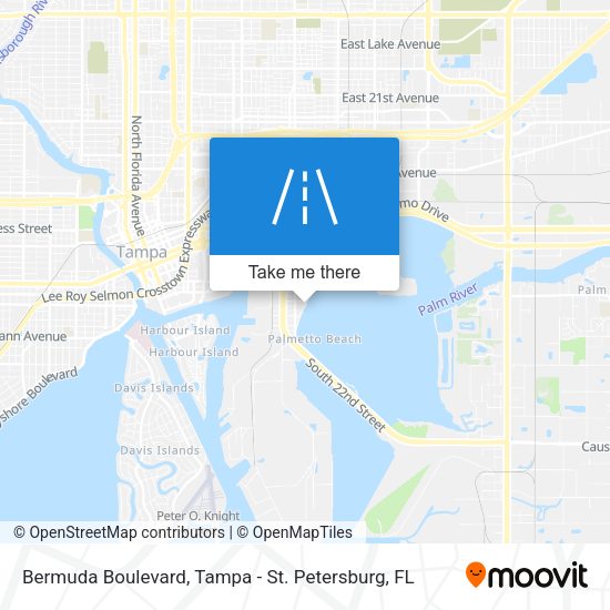 Bermuda Boulevard map