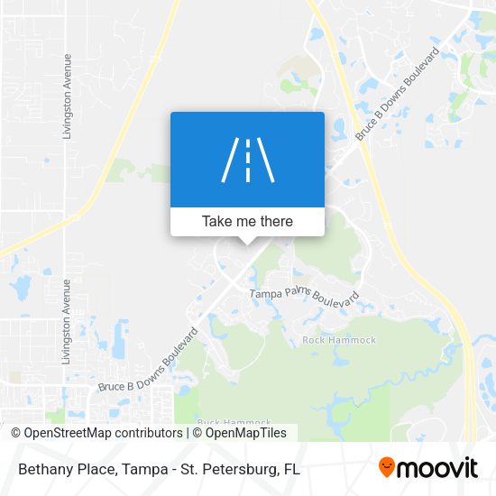 Bethany Place map