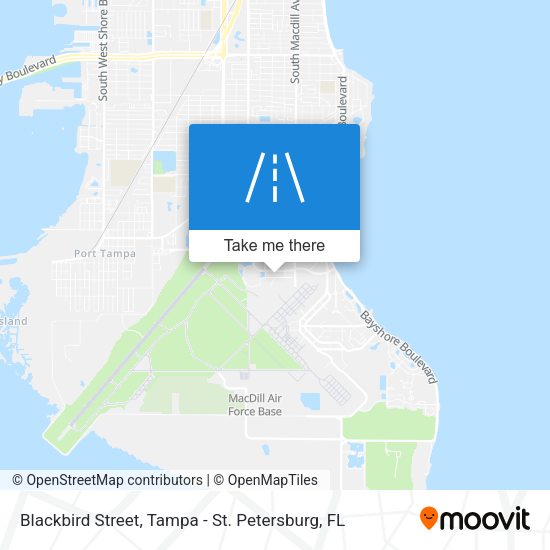 Blackbird Street map