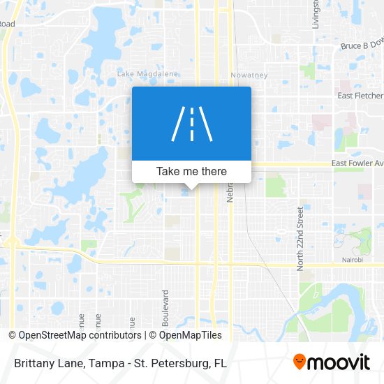 Brittany Lane map