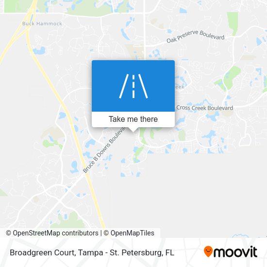 Mapa de Broadgreen Court
