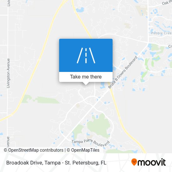 Mapa de Broadoak Drive