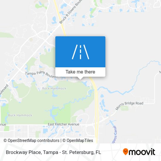 Mapa de Brockway Place
