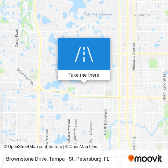 Mapa de Brownstone Drive