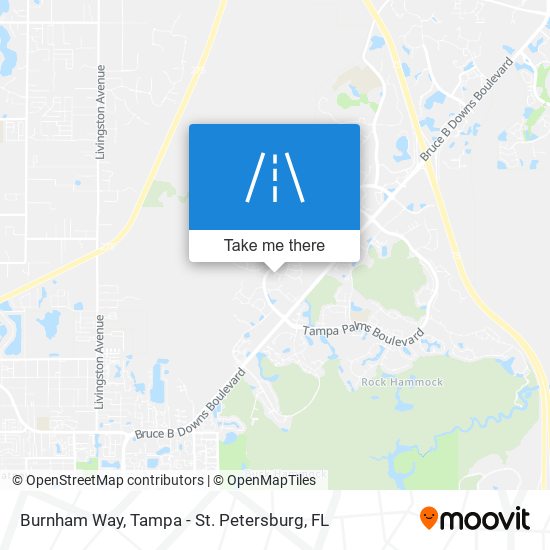 Burnham Way map