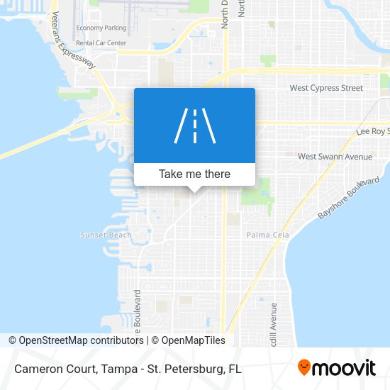Cameron Court map