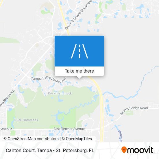 Canton Court map