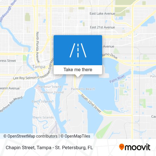 Chapin Street map