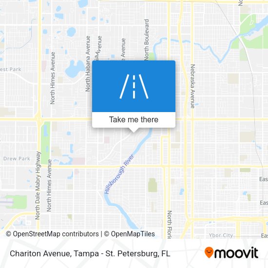 Chariton Avenue map