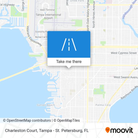 Charleston Court map