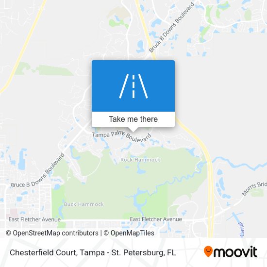 Mapa de Chesterfield Court
