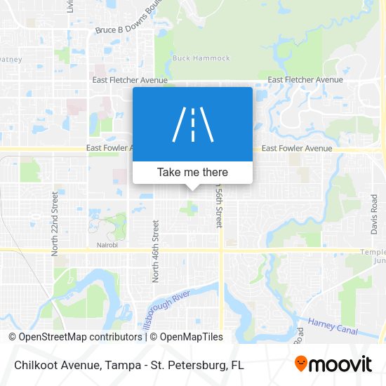 Mapa de Chilkoot Avenue