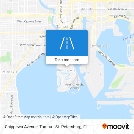 Chippewa Avenue map