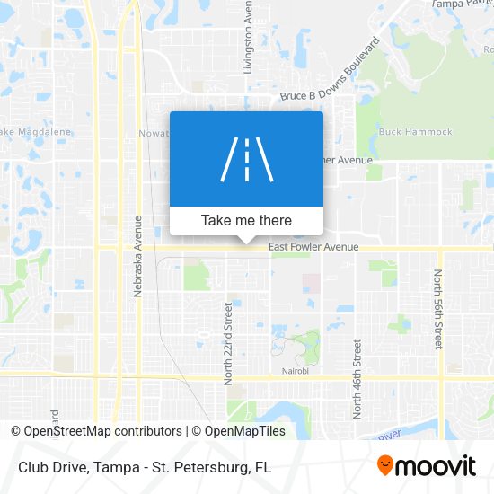 Mapa de Club Drive