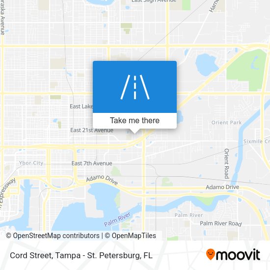Cord Street map