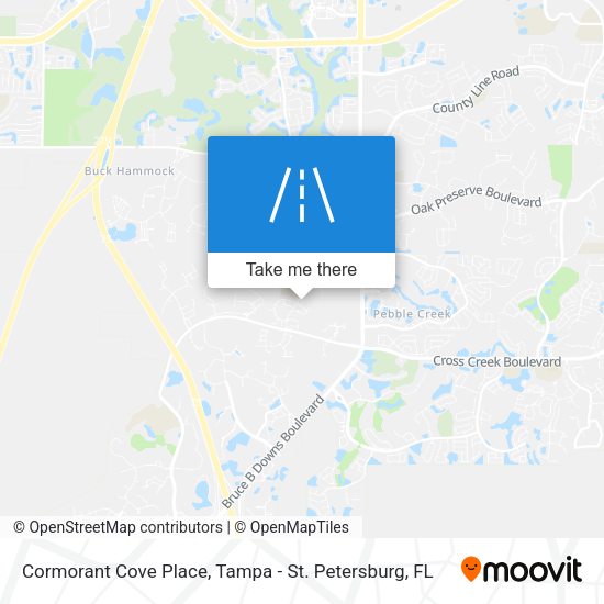 Cormorant Cove Place map
