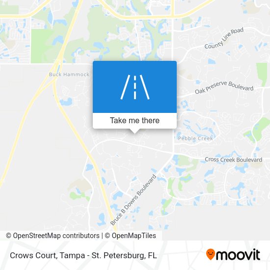 Crows Court map