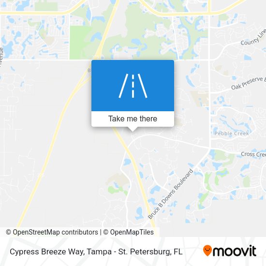 Cypress Breeze Way map