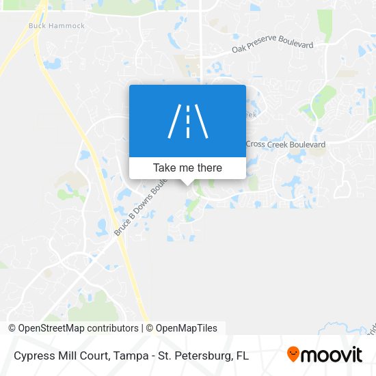 Mapa de Cypress Mill Court